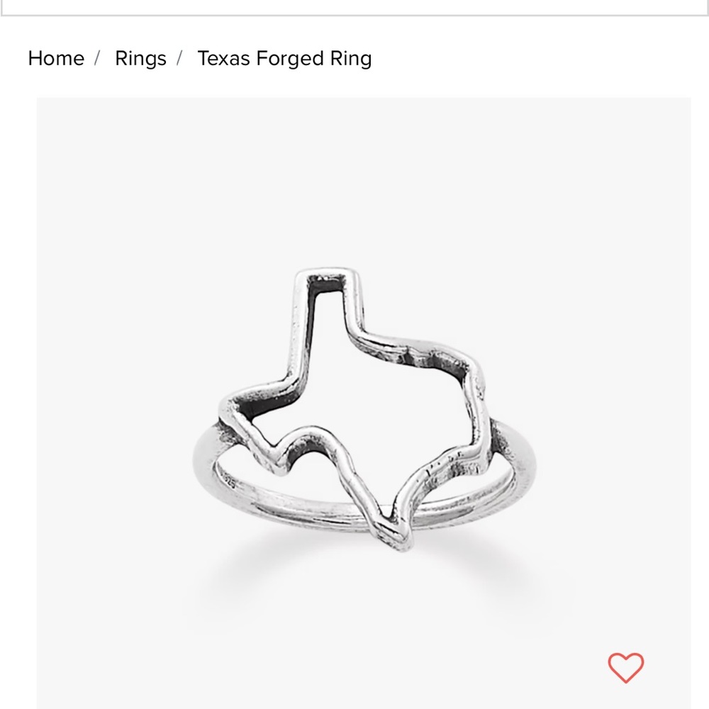 James Avery Texas Ring